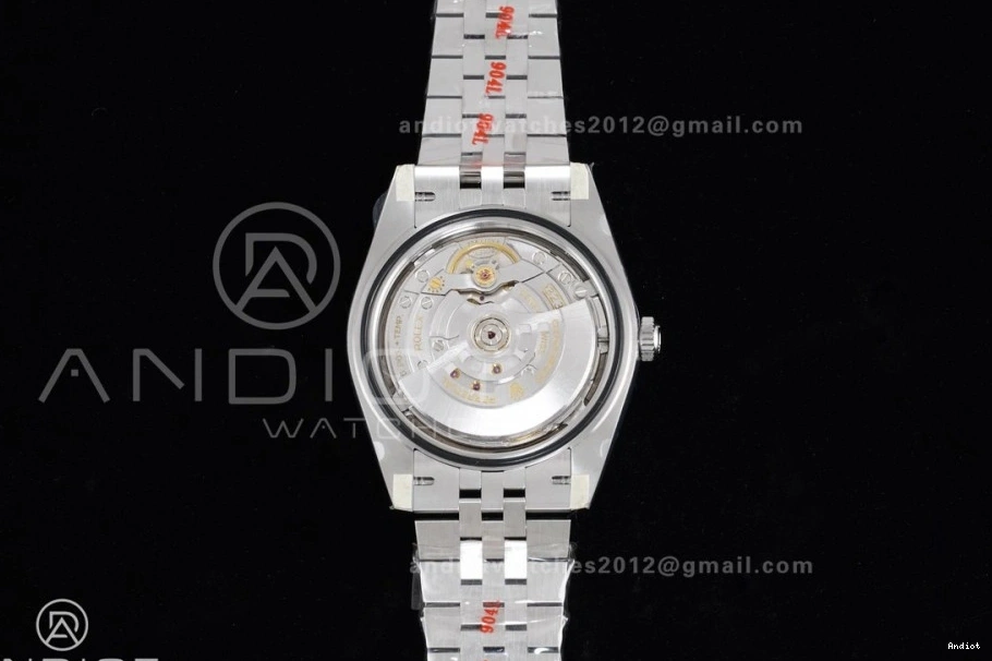 Green 1:1 Edition 904L Datejust Best SS on Gray Bracelet Dial 41 Clean Roman SS SH3235 Steel 0511